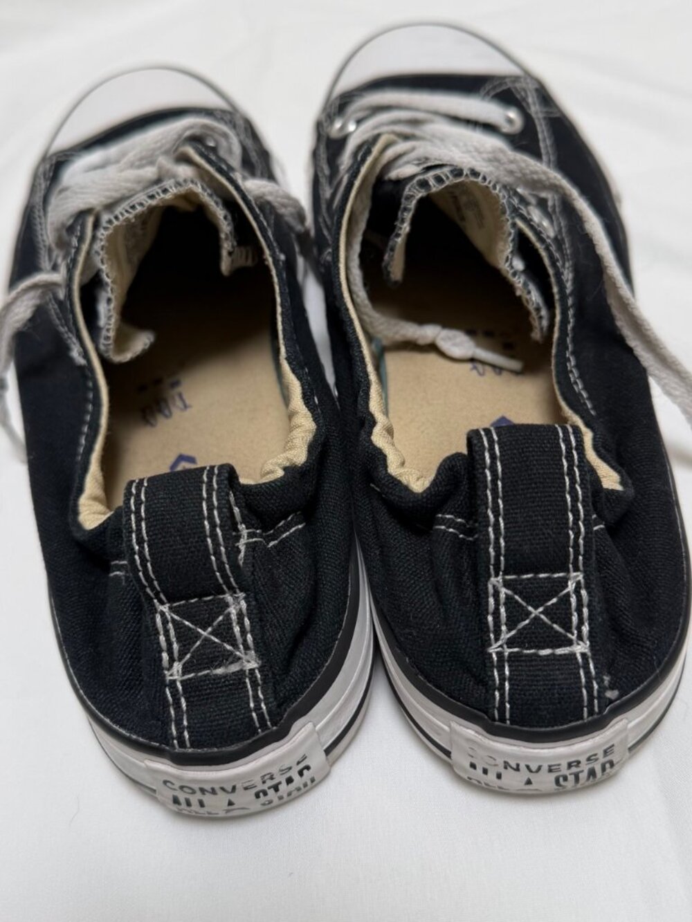 Converse Chuck Taylor All Star Shoreline Black Slip On Sneakers Junior 5